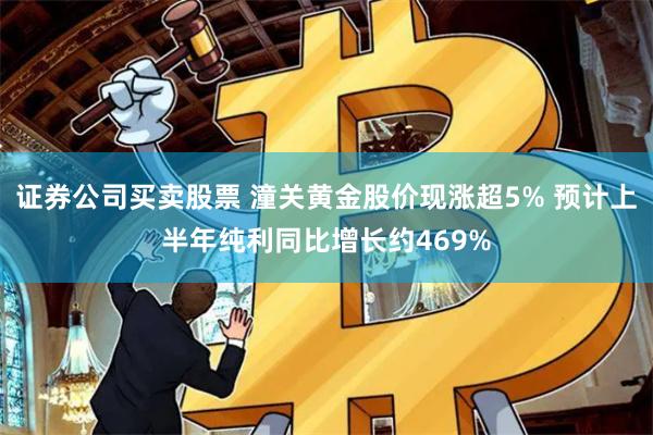 证券公司买卖股票 潼关黄金股价现涨超5% 预计上半年纯利同比增长约469%